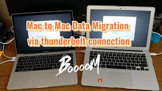 Fastest way of mac-to-mac data transfer — direct thunderbolt connection!