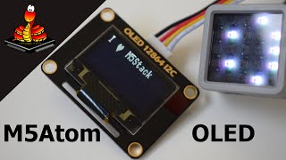 Enhancing M5 Atom with SSD1306 OLED Screen in Micropython