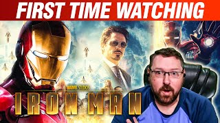 First Time Watching Iron Man (2008) - Reaction Commentary MCU Phase One