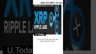 [리플]CTO가 XRP의 가치를 분석한다는 사실 놓고 보는 새로운 관점!