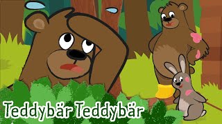 Teddybär, Teddybär, dreh dich um | Kinderlieder - die kleine Eule \u0026 ihre Freunde