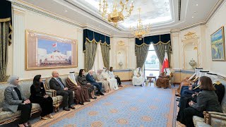 HRH the CP and PM meets with the Minister of Education, Chairman of the Board of Trustees of the UOB