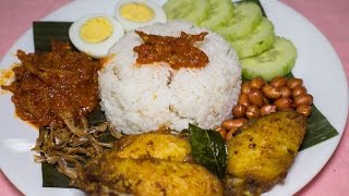 U 廚房 Kitchen | 星馬泰系列 | 椰汁叁巴小魚乾飯 (Nasi Lemak Ikan billis)