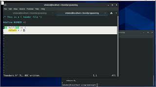 Header Files & the C Preprocessor