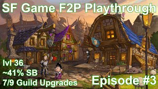 SF Game F2P Playthrough 2023 Episode #3 - Getting max from Glorious Gold Galore event