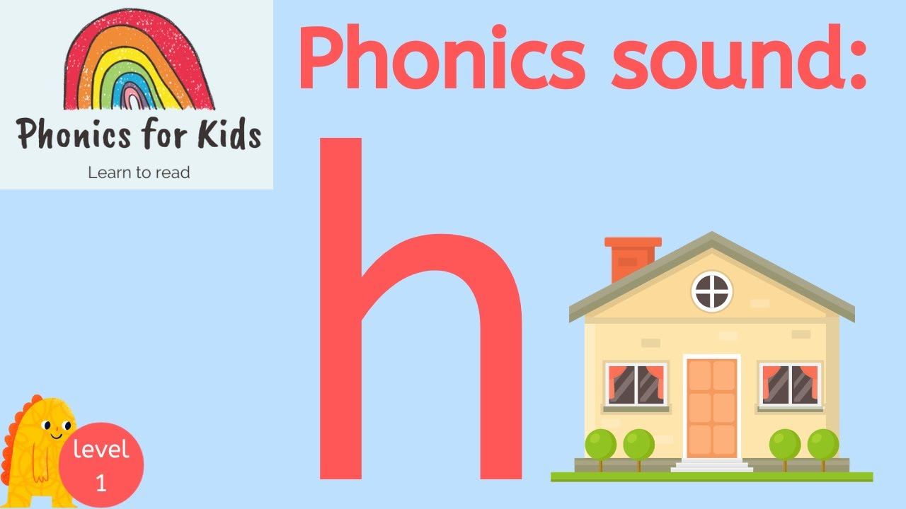 Phonics For Kids H Sound Phonics Letter Sound H Learn To Read