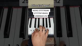 Dios Esta Aqui piano tutorial