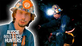 Parker Mines Underground For The First Time | Gold Rush: Parker's Trail