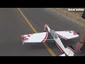 maiden flight 20cc yak 54 profile rc plane