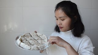 Rural girl teaches you homemade osmanthus cake, soft musk sweet