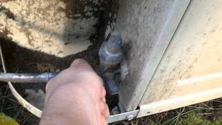 2002 Bryant Quantum Plus air conditioner running.