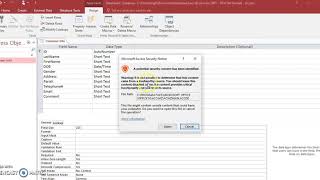 How to Create a Customer Database using Access