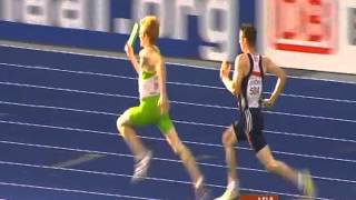 2009 Men's 4x400m Berlin World Championships Final