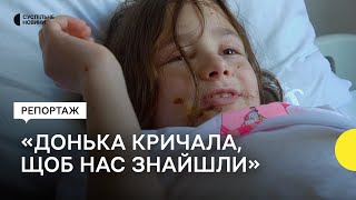 «У РФ ніколи не повернусь» — жінка та її донька, яких витягли з-під завалів у Києві