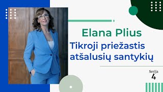 Elana Plius: Kokia tikroji priežastis atšalusių santykių ir ką daryti?