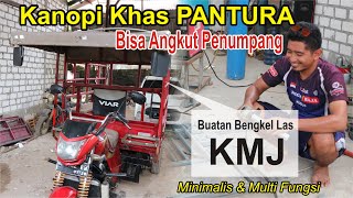 Terjual Viar Karya 200cc Bonus Spanten Khas Pantura Buatan Bengkel Las KMJ