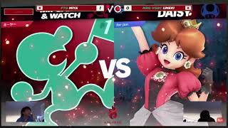 Umeki (Daisy) Vs Miya (Mr. Game\u0026 Watch) ~ Analysis ~