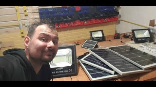 MODIFICA E RIPARAZIONE FARO LED da esterno SOLARE fotovoltaico - UPGRADE +