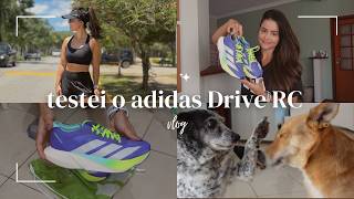 vlog adidas Drive RC, 11km run, cinema, skincare, weekend