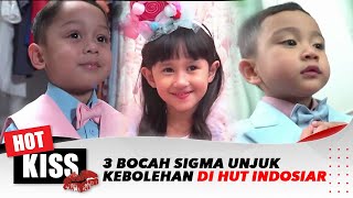 Bikin Heboh! Keseruan 3 Bocah Sigma Remake Series F4 di HUT Indosiar ke-30 | Hot Kiss