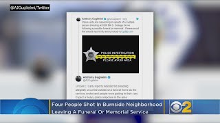 Four Wounded In Shooting Outside Burnside Funeral Home