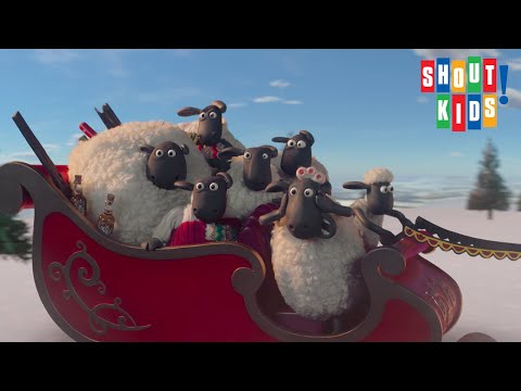 Shaun The Sheep: The Flight Before Christmas Clip: Sleigh Race