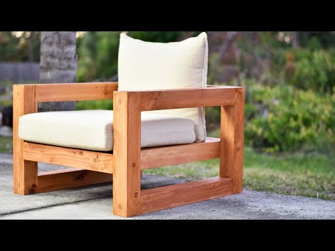 DIY Modern Outdoor Chair DIY Modern Outdoor Chair