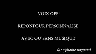 VOIX OFF Répondeur