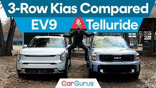 Gas vs EV! Kia Telluride or Kia EV9: Family Crossovers Compared.