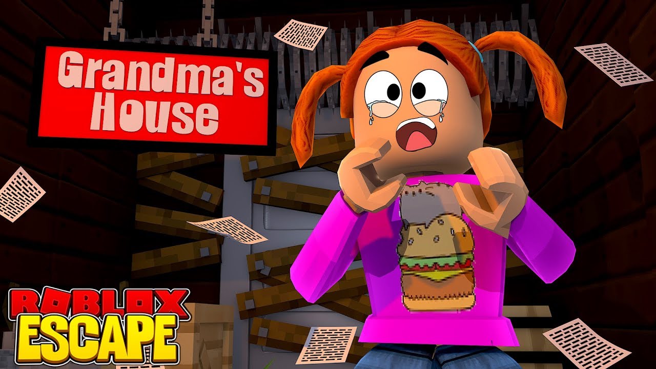 Roblox Escape Grandma's House Obby With Molly! - YouTube