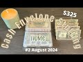 Cash Envelope Stuffing #2 August 2024 // Low Income Weekly Budget