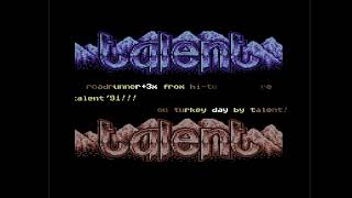 C64 Crack Intro: 1991 Talent Intro by Paradize