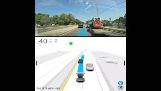FSD Beta v12.3 - Last  Minute Lane Change
