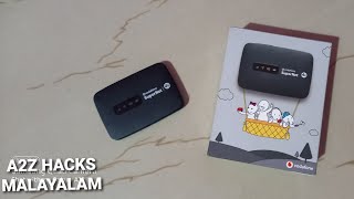 unboxing and review of Vodafone supernet 4G|Best WiFi router ever|A2Z   HACKS MALAYALAM