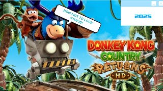 How to play Donkey Kong Country Returns HD - A beginners guide to not looking stupid!