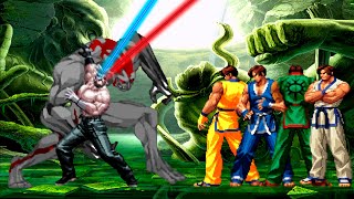 [KOF Mugen] Atlas vs Kim Kaphwan Team