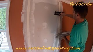 How to Tape and Float an Uneven Rectangular Drywall Sheet -  Drywall Repair (Part 3)