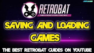 Retrobat ☆ How to Save/Load Games #retrobat #emulator #frontend