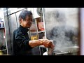 He has been cooking for 65 years, starting at the age of 10. His fried rice attracts many people.