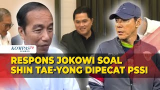 Respons Jokowi soal Shin Tae-yong Dipecat PSSI Sebagai Pelatih Timnas | STY OUT