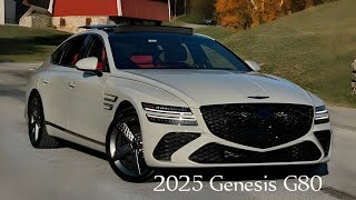 2025 New Genesis G80 Review | Luxury Sedan with Performance and Elegance