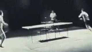 Ping Pong with Nunchucks!?!?!??!!?!?!? - Bruce Lee