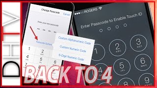 How To Get 4 Digit Simple Passcode Back On iPhone, iPad & iPod Touch With iOS 9