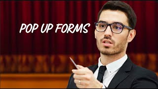 POP UP FORMS PART 2 IN MS ACCESS DATABASE