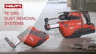 OVERVIEW of Hilti's TE DRS 4-A and 6-A on-board vacuum systems