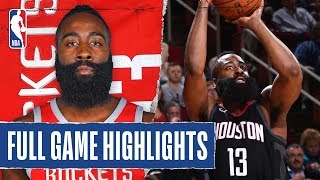 FULL GAME HIGHLIGHTS: James Harden Does It ALL with 60-PT Triple-Double!