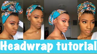 5 Easy Head Wrap Styles For Short Hair Lazy Days Yara Mel