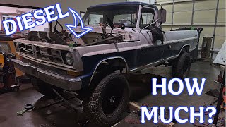 1972 F250 Powerstroke Conversion Pricing!