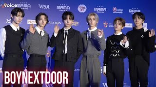 BOYNEXTDOOR、溢れる色気！「#2024MAMA」レカペで圧倒的オーラ