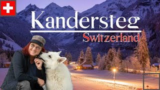 Winter in Kandersteg Switzerland